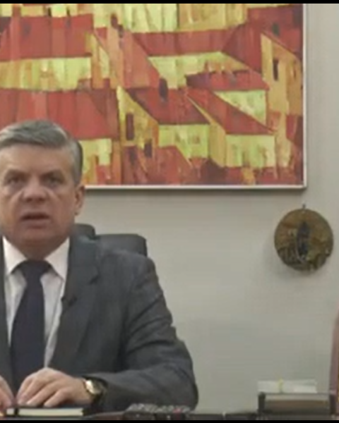 Вітання з Новорічними та Різдвяними святами Генерального директора Львівського Палацу мстецтв Юрія Візняка