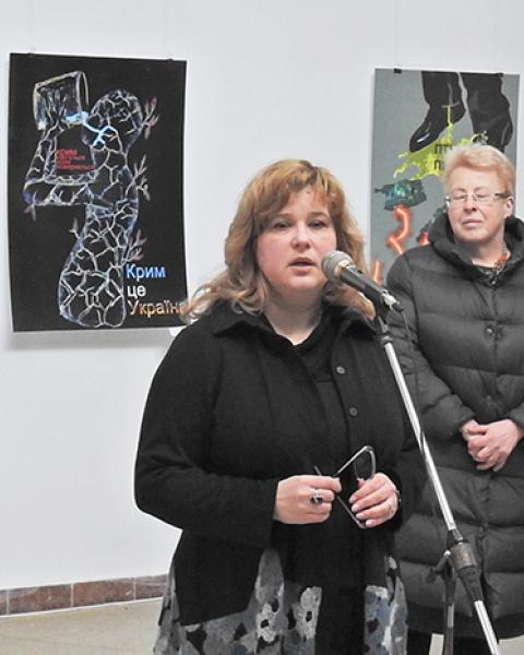 Закриття виставки плакатів у Львівському Палаці мистецтв