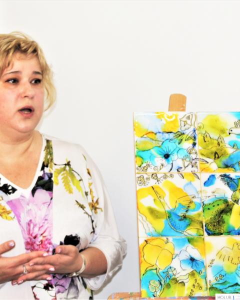 У Львівському Палаці  мистецтв відкрита арт виставка "Рефлексії кольору війни"